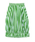 Striped Cocoon Skirt